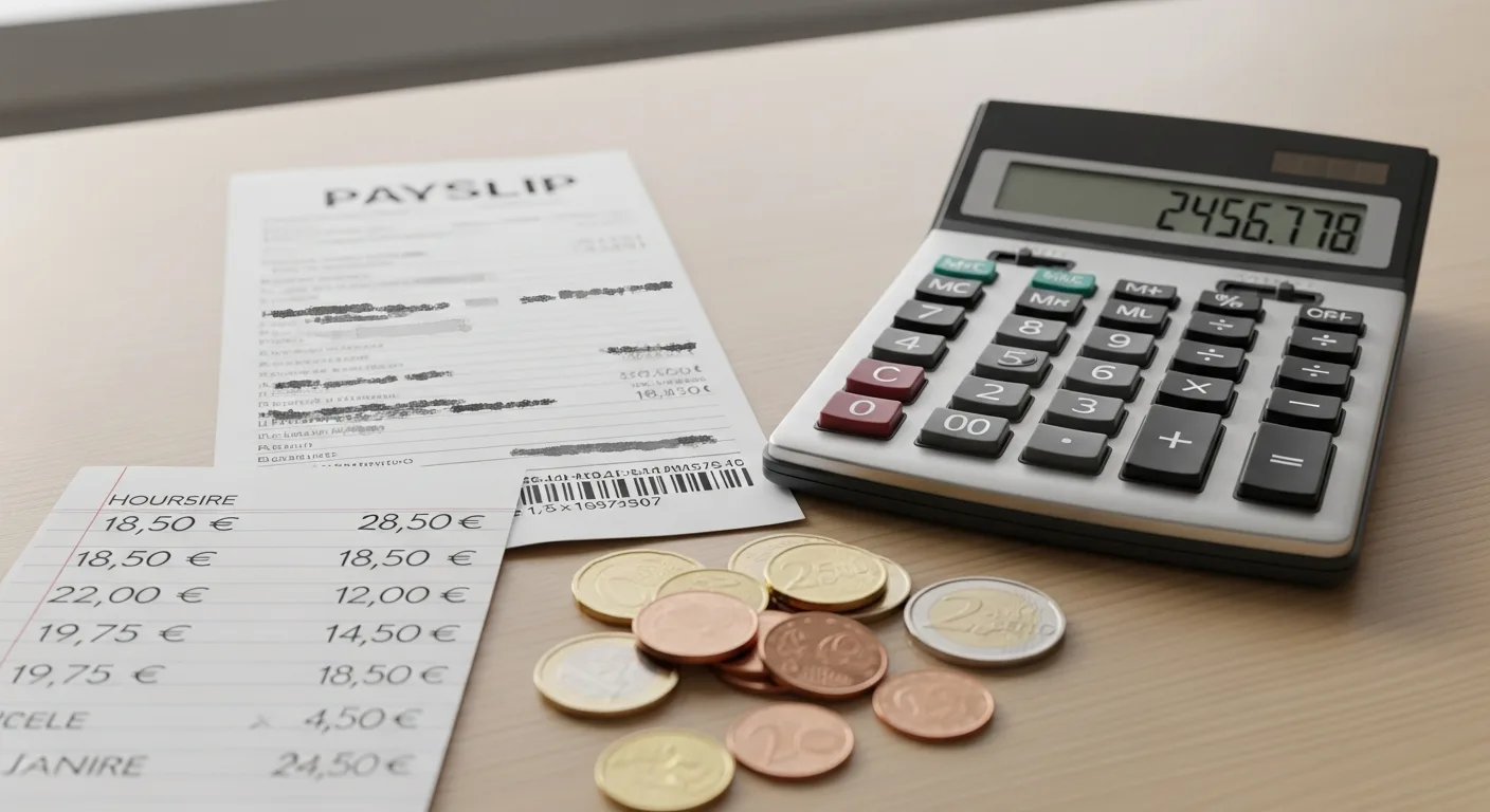 Fiche de paie et calcul du SMIC horaire brut