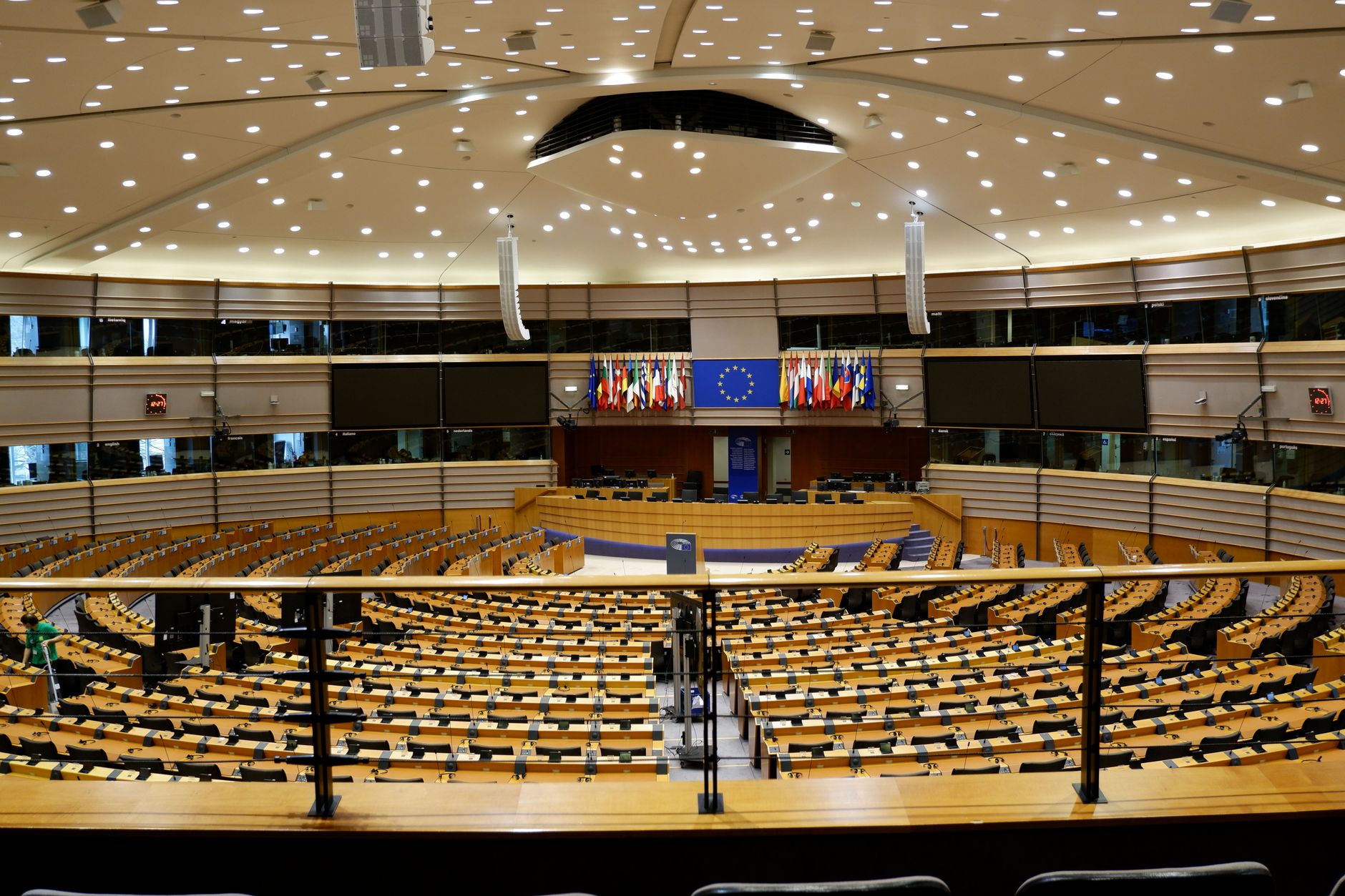 Hémicycle de l'Assemblée nationale française en séance